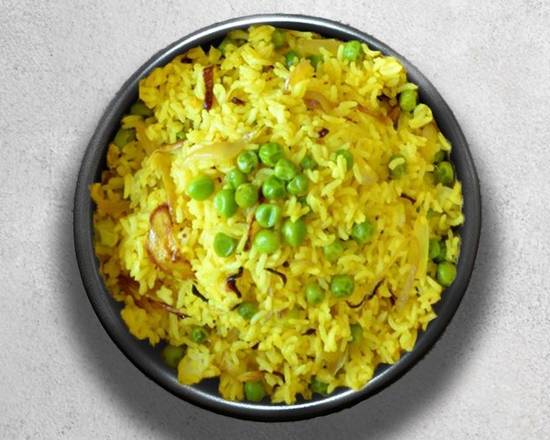 Yellow peas fried rice