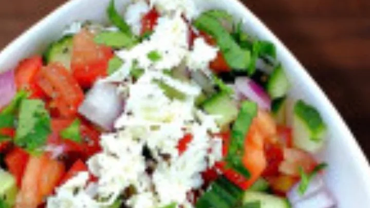 Šopska salata sa fetom