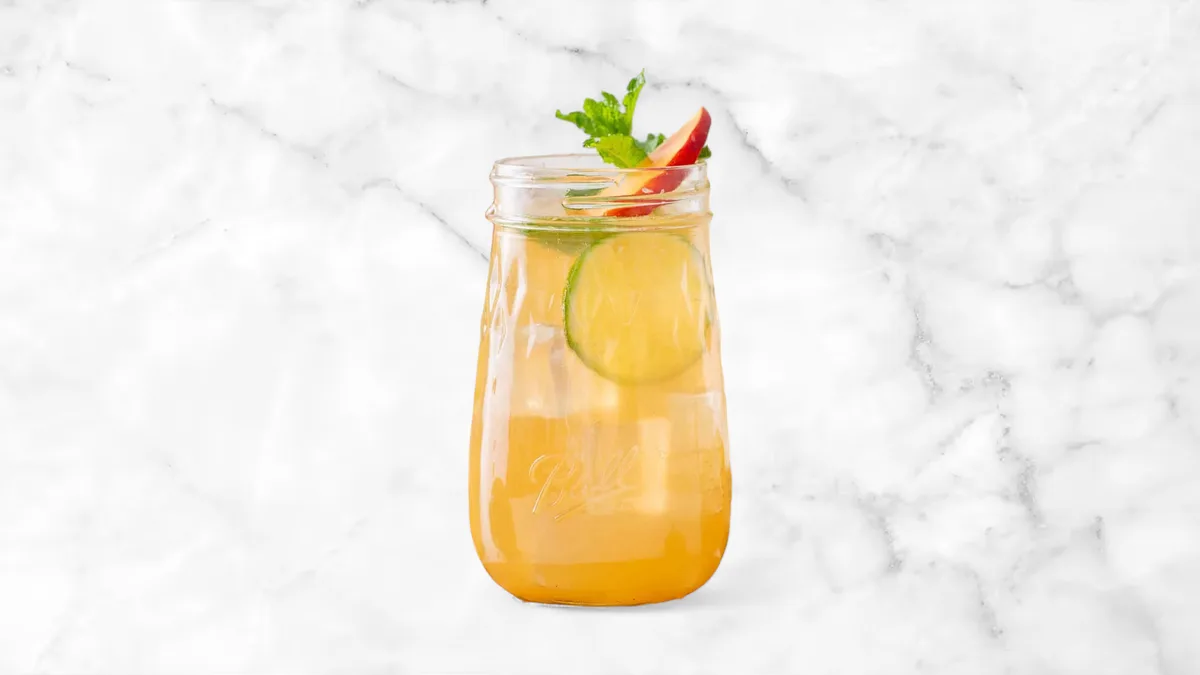 Fersken Mojito (uden alkohol)