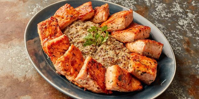 Maple Glazed Salmon