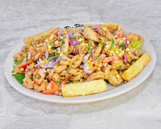 Jalea with Calamari and Tilapia