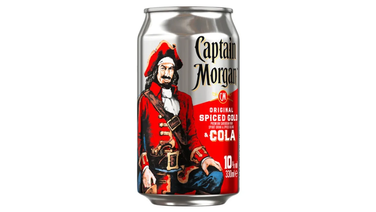 Captain Morgan Original Spiced Gold and Cola 0,33 l