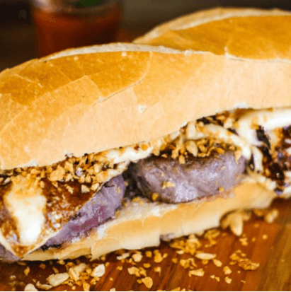 Churrasquinho Com Queijo