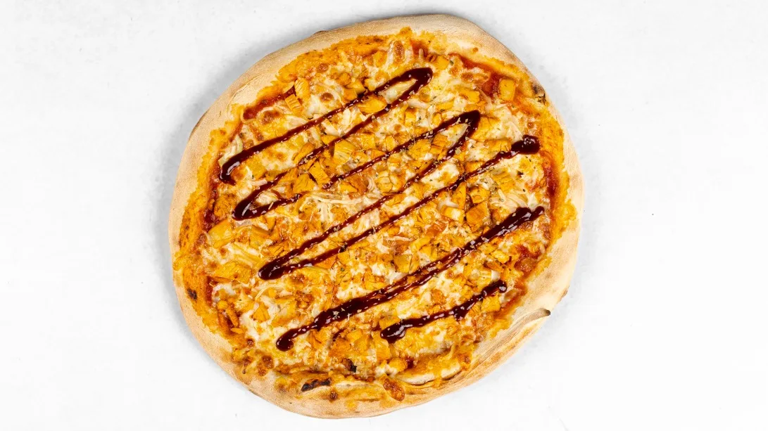 BBQ pišek pizza