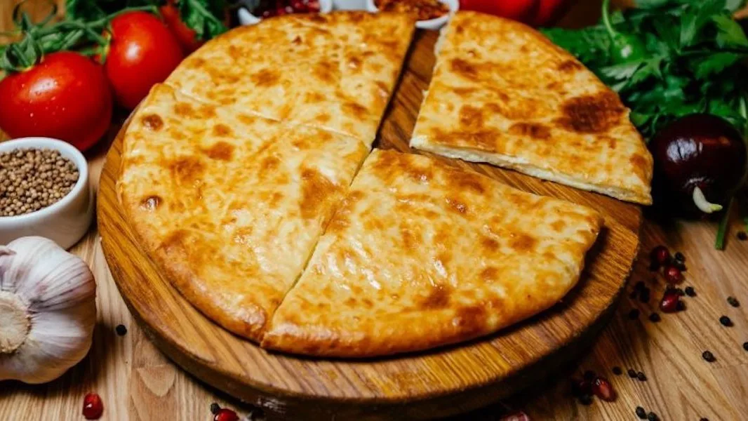 По-имеретински/Imiretian khachapuri