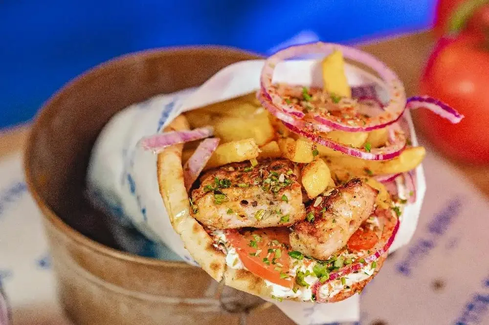 Pita Souvlaki XL.