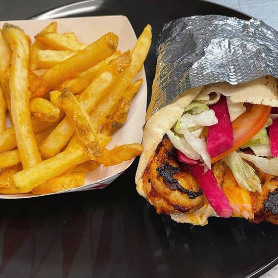 Shrimp Pita
