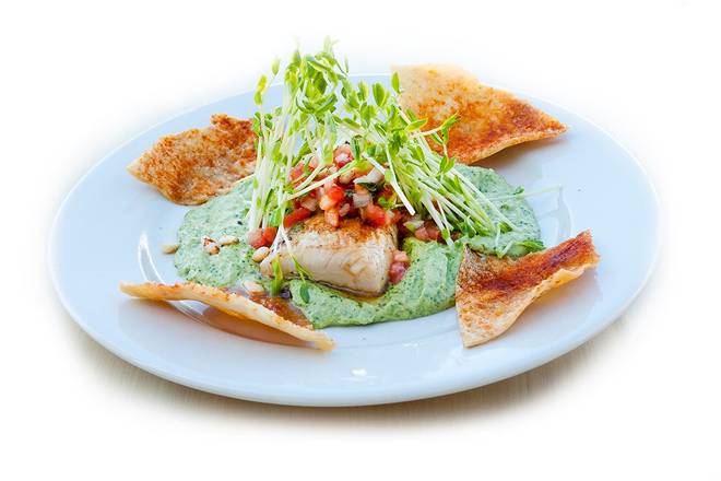 Mahi* and Pita Chips
