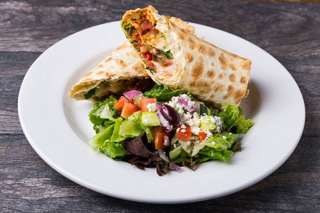 Wood-Fired Veggies Lavash Wrap