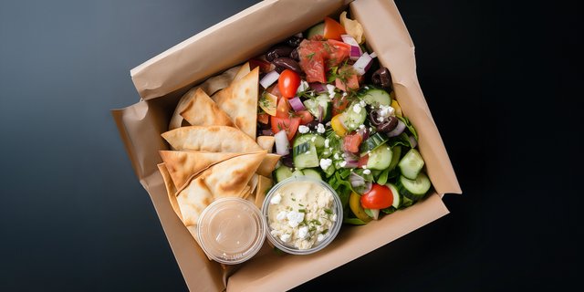 Brown Rice Quinoa Bowl Box Lunch