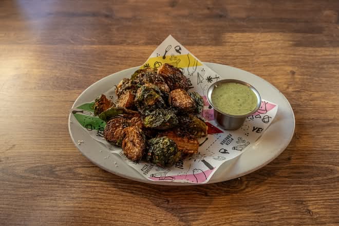 CRISPY BRUSSELS SPROUTS
