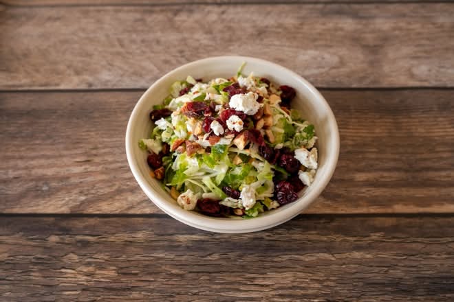 SHAVED BRUSSELS SALAD