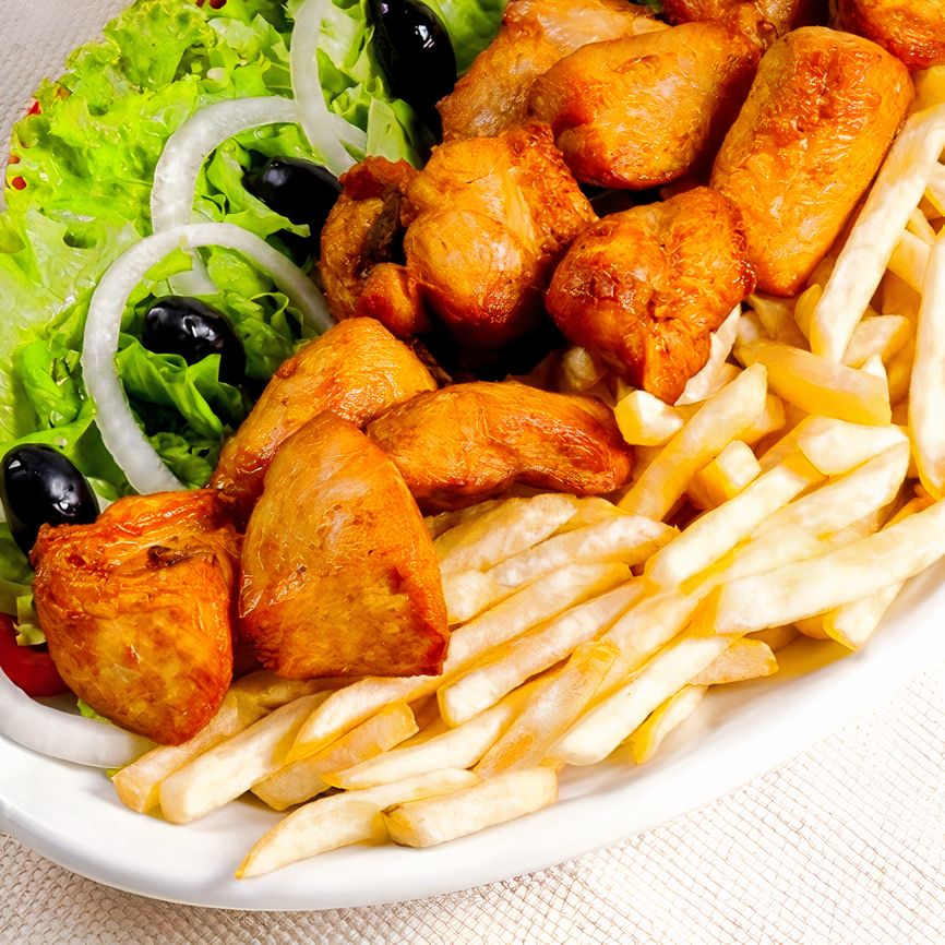 Frango à Passarinho