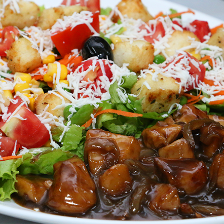 Salada Chicken Teriyaki