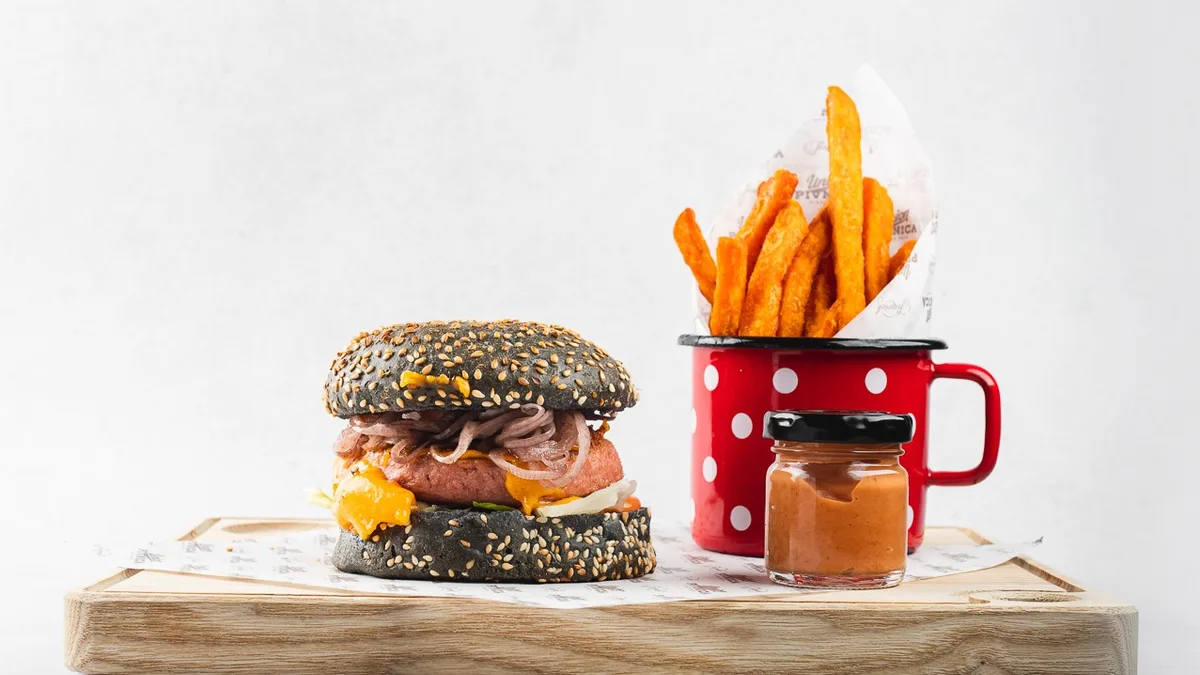 Vegan burger