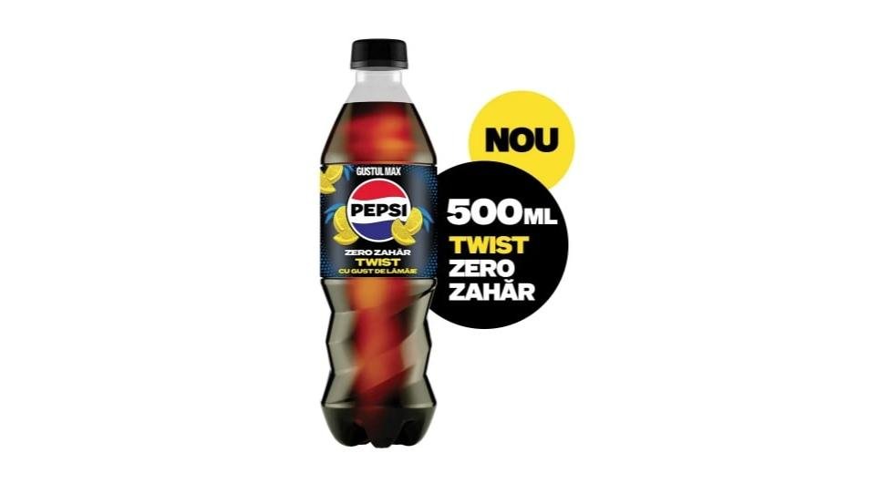 Pepsi Twist Zero Zahăr 0.5L
