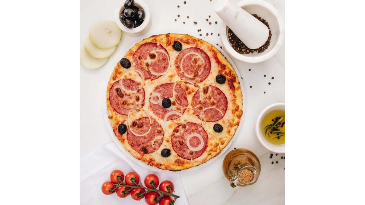 Pizza Capriciosa (28 cm) - 470g