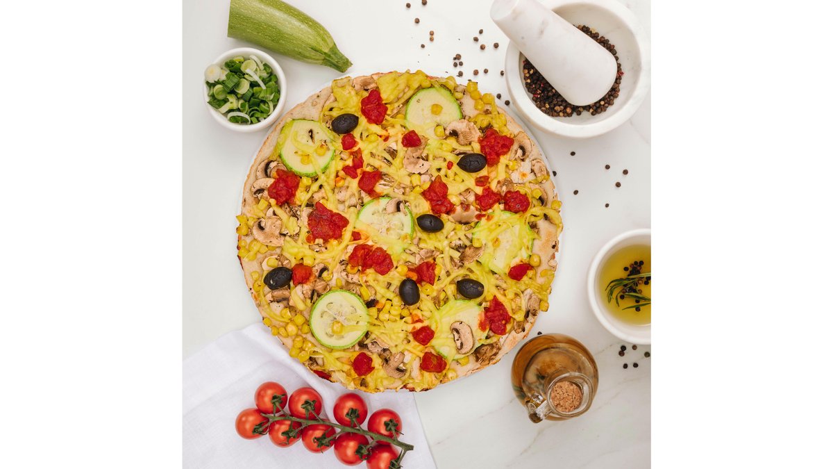 Pizza de post (28 cm) - 600g