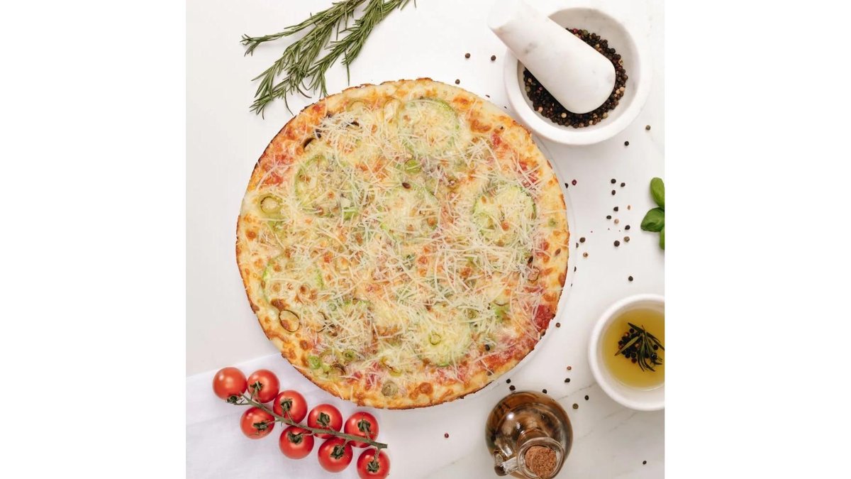 Pizza Primavera (28 cm) - 580 gr.