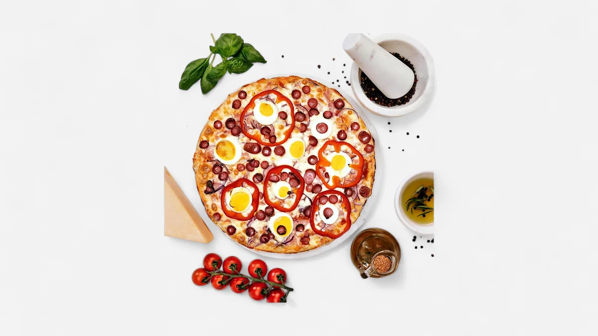 Pizza Țărănească (22 cm) - 370g