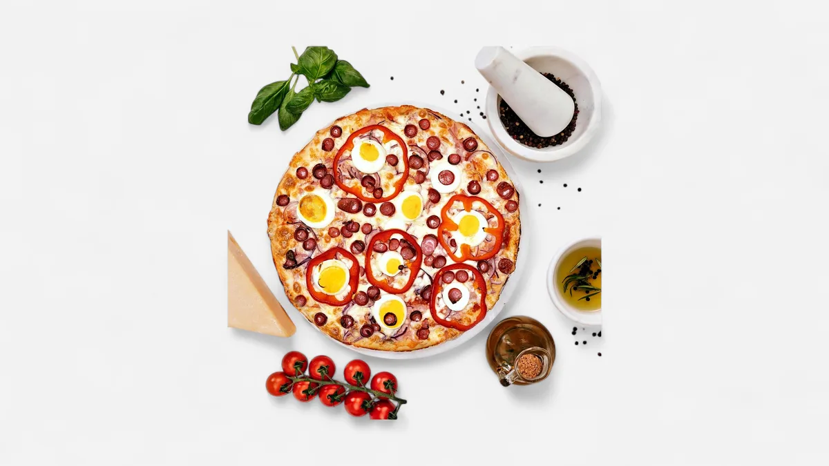 Pizza Țărănească (28 cm) - 600g