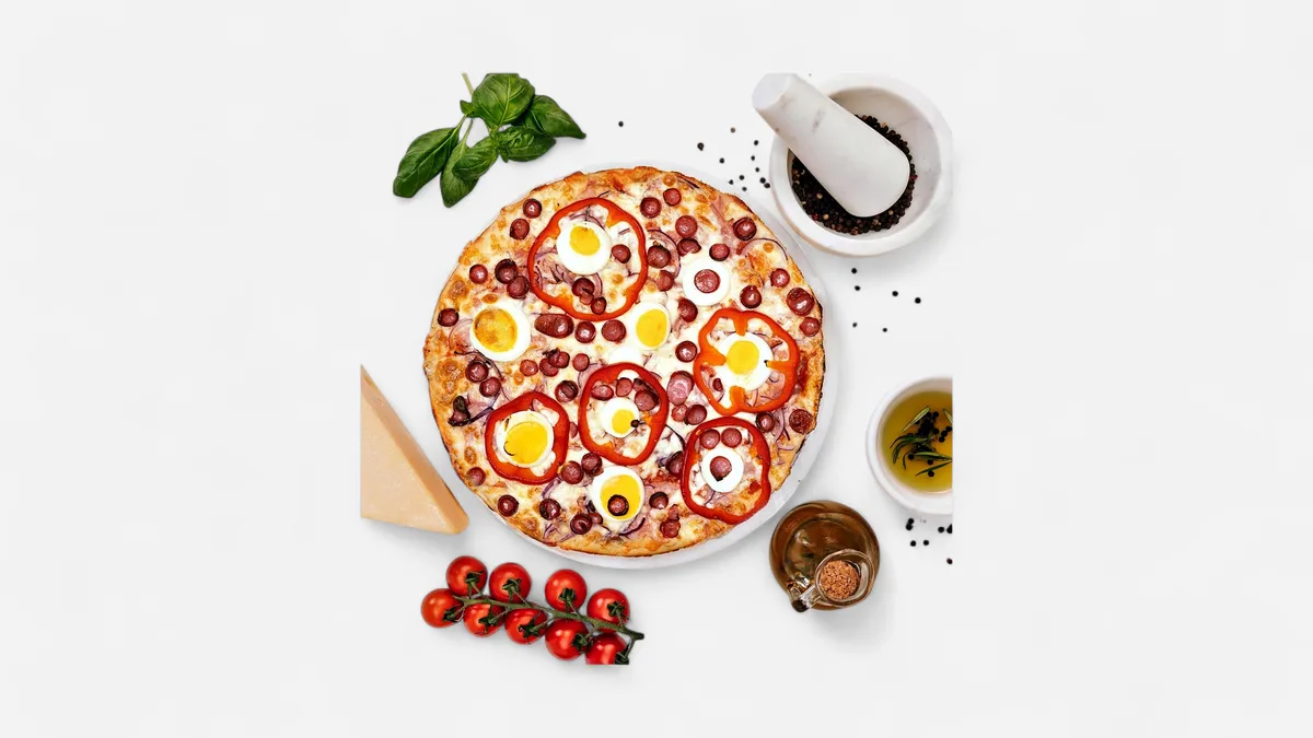Pizza Țărănească (48 cm) - 1450g
