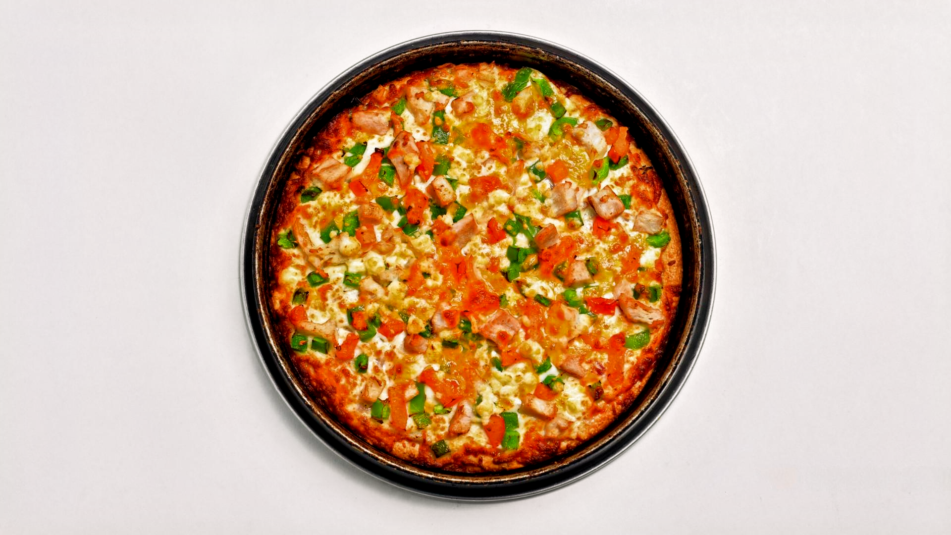 Alfredo Chicken Pizza