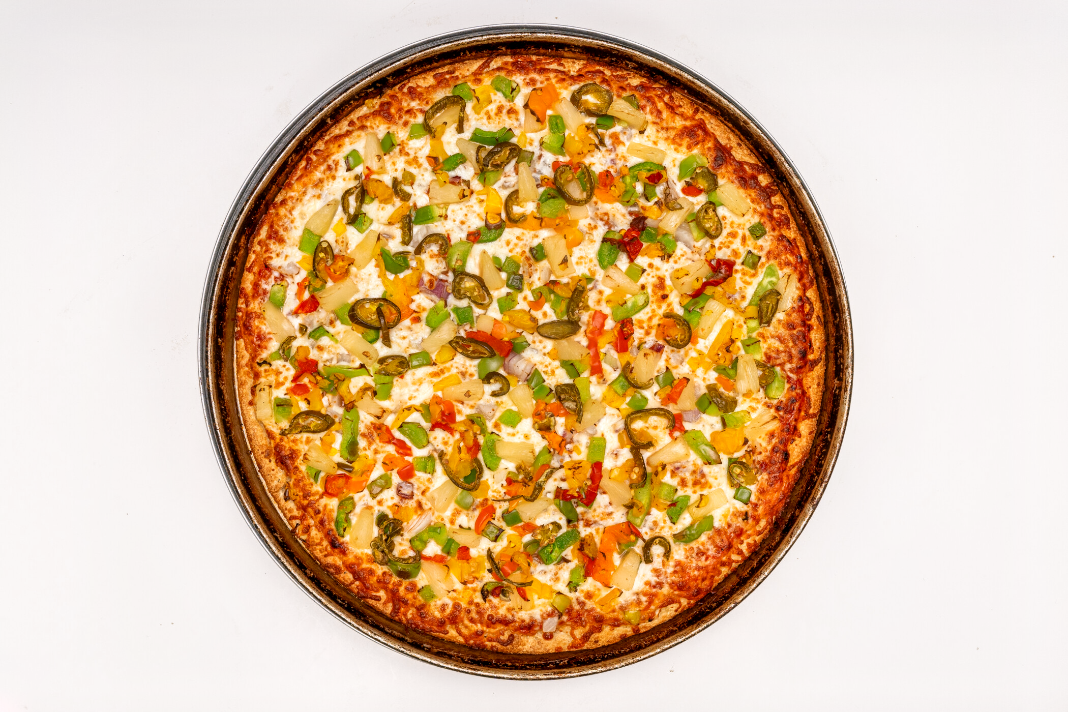 Peppery Pineapple Pizza
