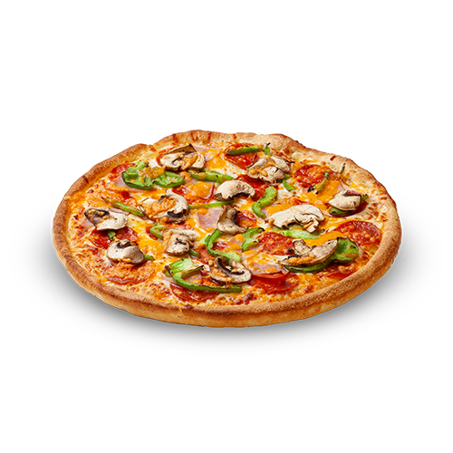 Large 73 Deluxe Pizza + 15 Boneless Wings