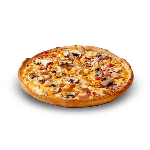 Large Chicken Bacon Mushroom Melt + 3 Pop