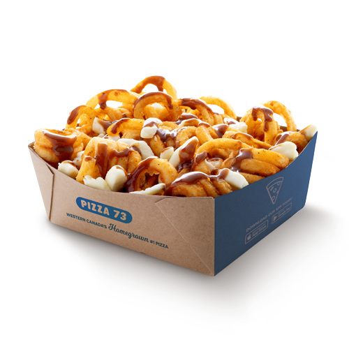 Large Classic Curly Fries Poutine