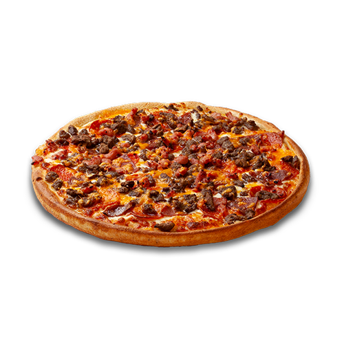 Medium Meat Supreme Pizza + 12 Wings