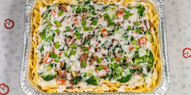 Veggie Fettuccine Alfredo