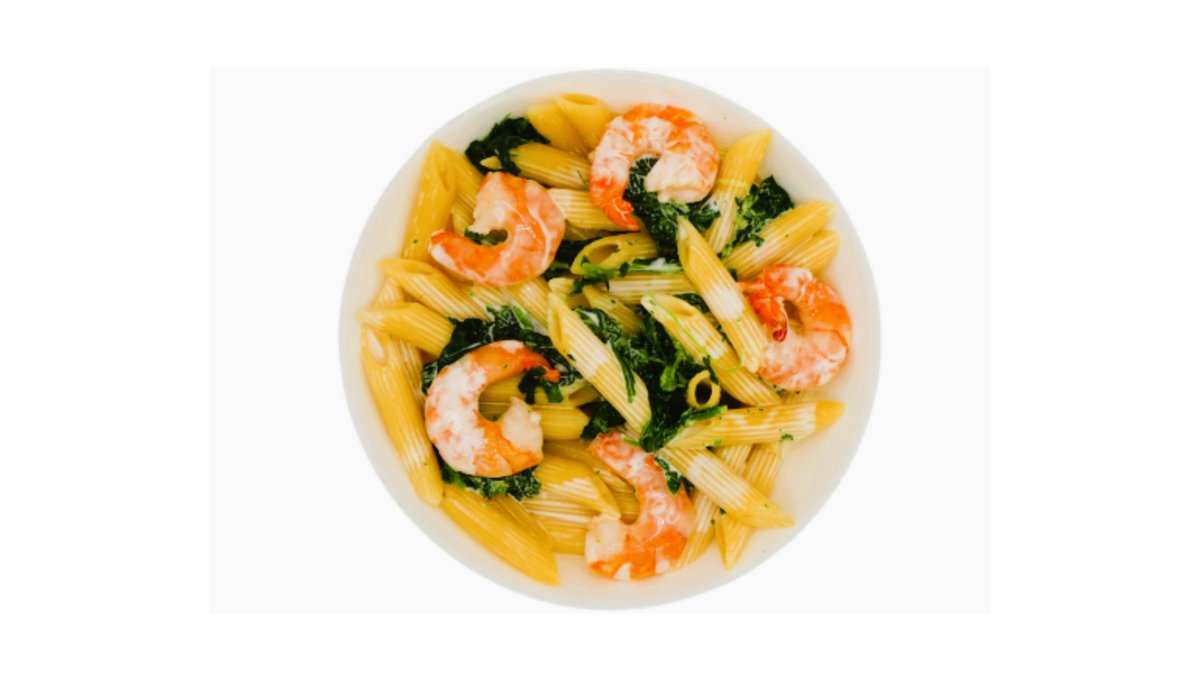 64. Pasta Scampi