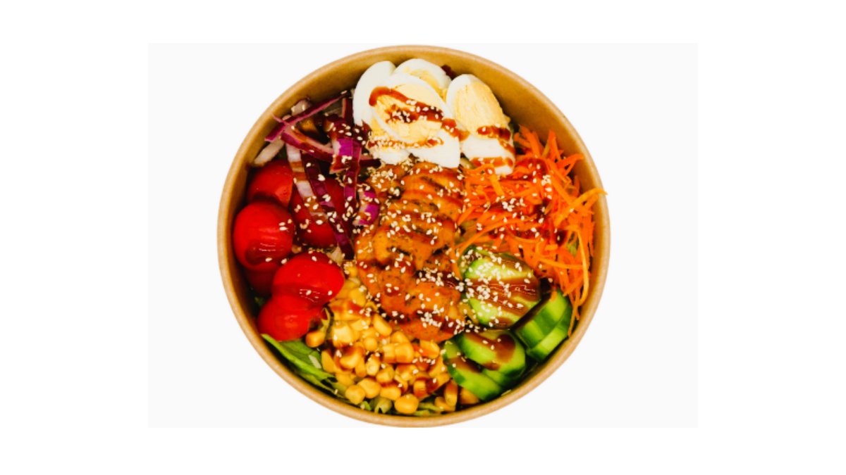 76. Chicken Teriyaki Salat