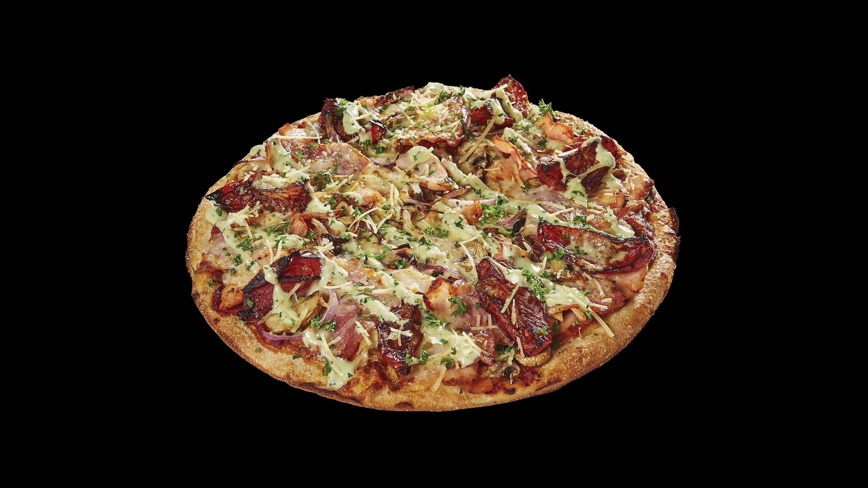 Tuscan Pesto Chicken and Bacon
