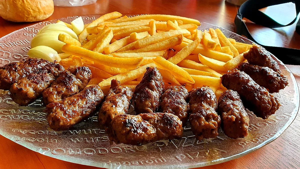 Csevap sültkrumplival