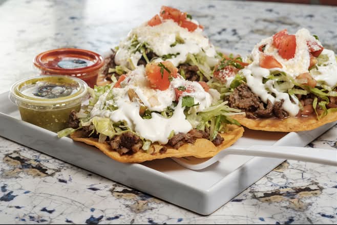 Carne Asada Tostada