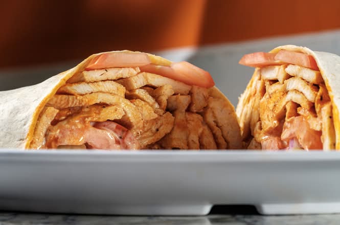 Chicken or Beef Wrap