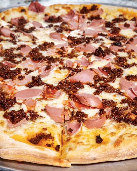 Extra Large De Carnes Frias Pizza