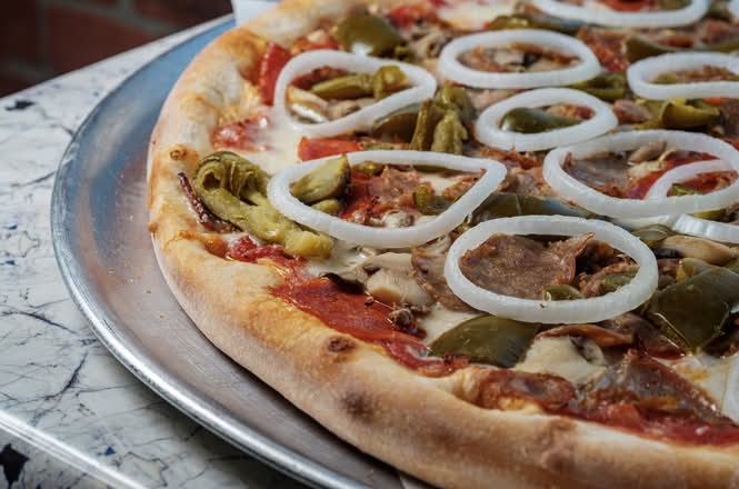 Large The Works Pizza