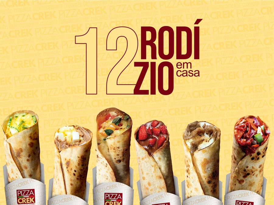 12 Pizzas Crek Refrigerante 2 Litros (Combo para 6 Pessoas)