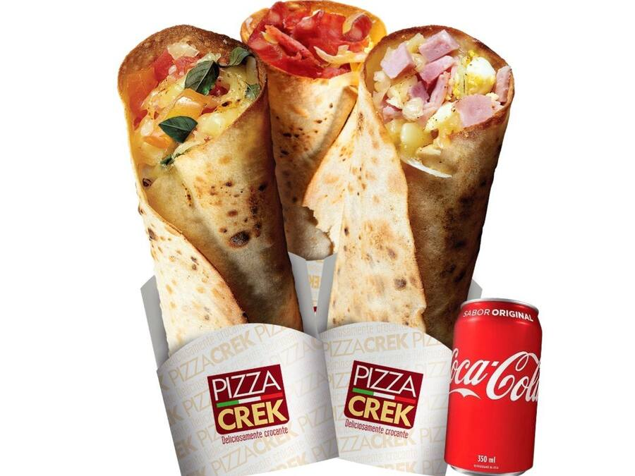 3 Pizzas Crek Refrigerante Lata