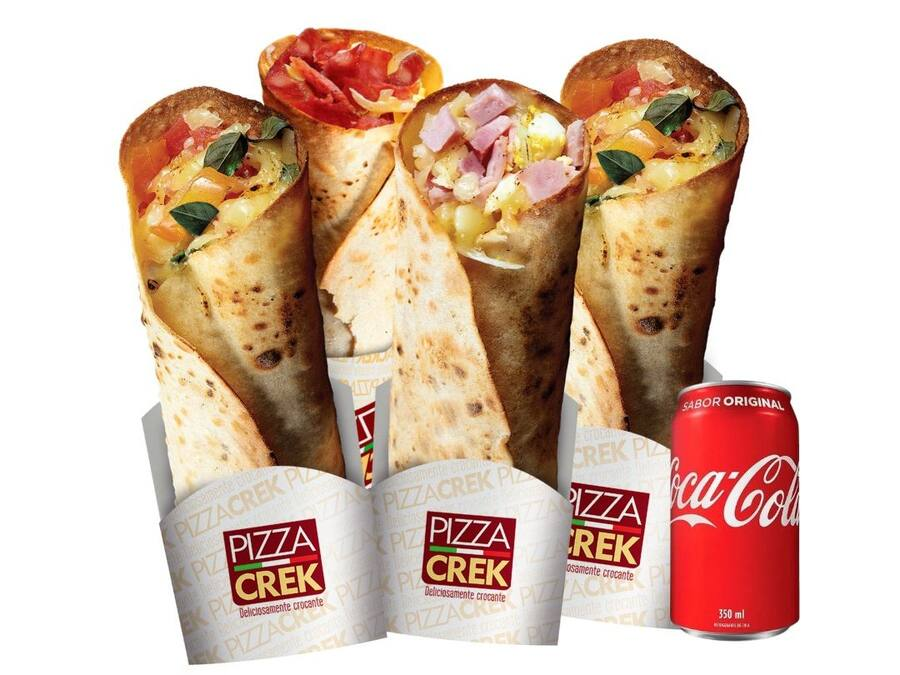 4 Pizzas Crek Refrigerante Lata