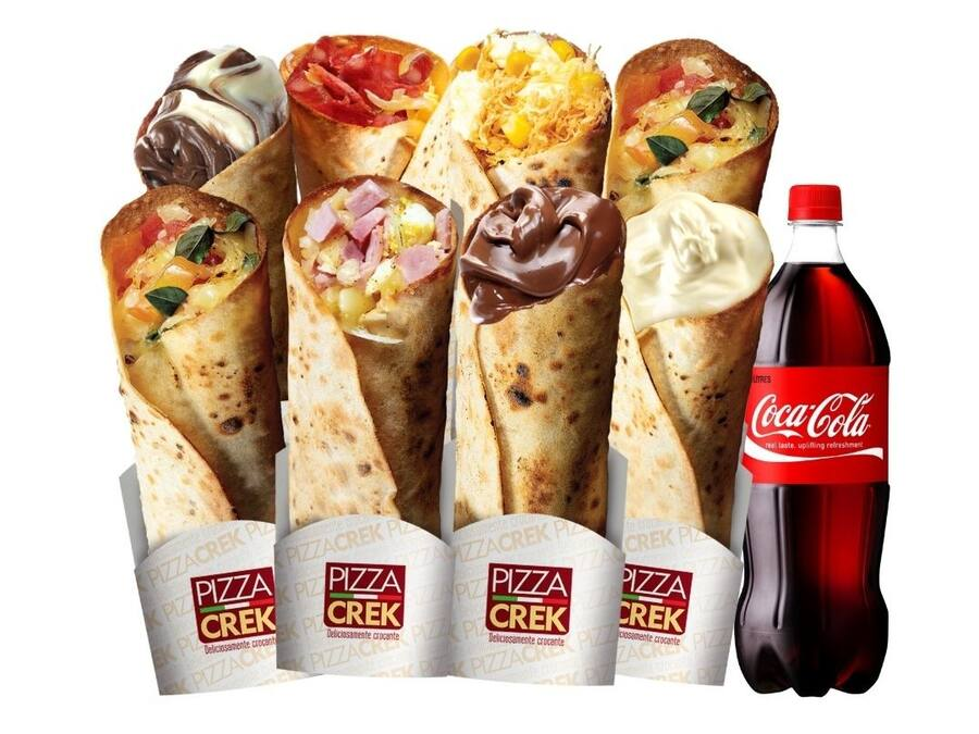 8 Pizzas Crek Refrigerante 2 Litros
