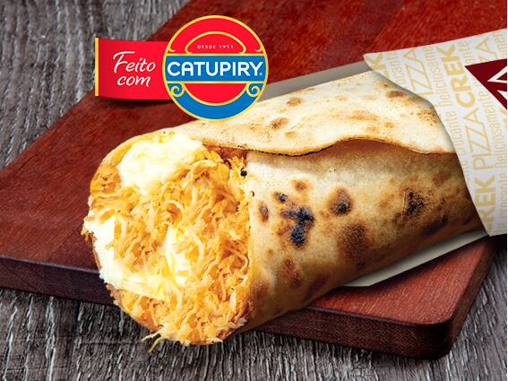 Pizza Crek de Frango Catupiry Original