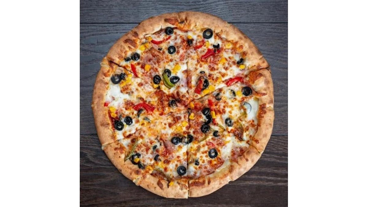 Pizza cu Gust (margine umplută cu mozzarella) 40 cm
