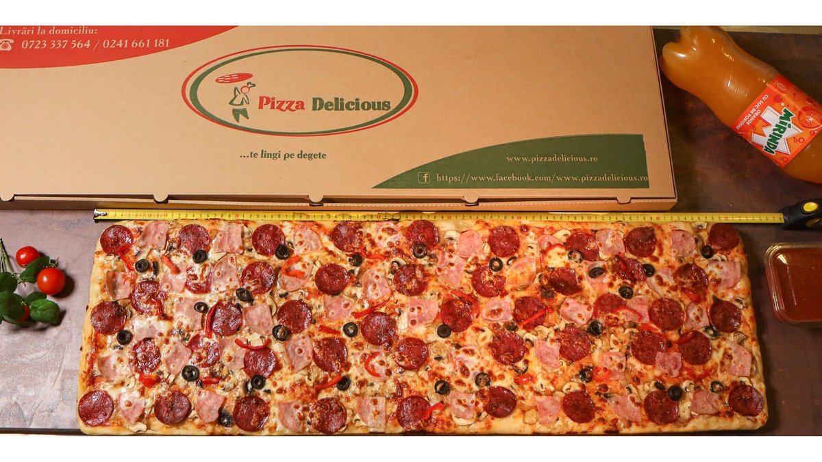 Pizza Grande Diavola 90/30 cm