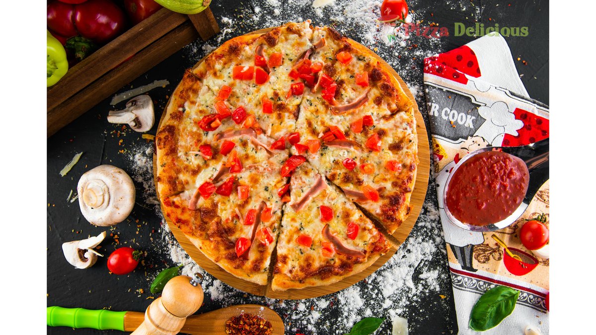 Pizza Grande Quattro formagi e pomodoro 90/30 cm