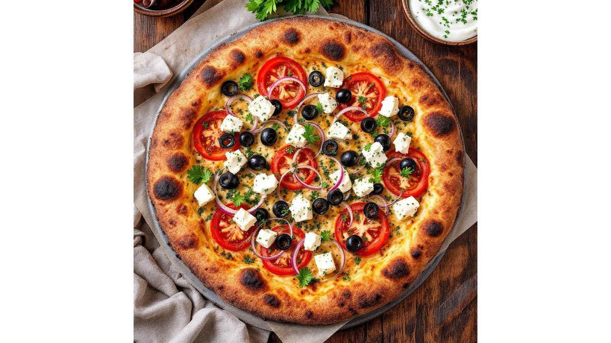 Pizza Premium Grecească 45 cm